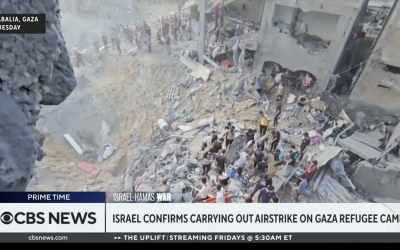 Video of the Aftermath of Israel’s Strike on a Refugee Camp